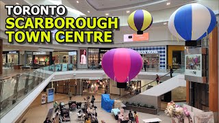 [4K] 🇨🇦 STC | Scarborough Town Centre Shopping Mall Walking Tour | Toronto Ontario Canada