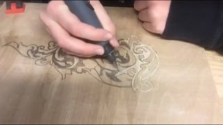 Dremel Wood Engraving - design