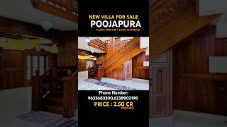 Poojapura New House for Sale | Teakwood Furnishing | Trivandrum | Poojapura | Elegant Design House |