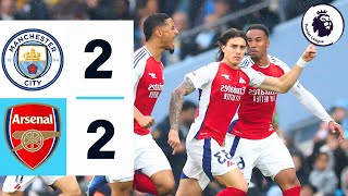 Manchester city vs Arsenal (2-2) | Highlights & Goals | Premier League 2024/25