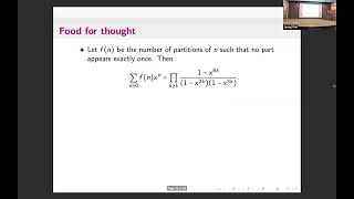 Generating functions I have known