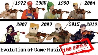 100 GAMES - The Evolution of Game Music | 1972-2019