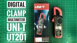 معاينة كلامب أمبير يونى تى يوتى 201 | Digital Clamp Multimeter UNI-T UT201Unboxing and Test