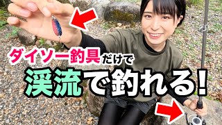 【激安】ダイソーの釣り竿とスプーン使ったら結構釣れたwwおすすめはコレ！