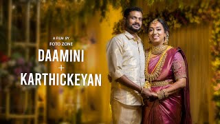 Daamini weds Karthickeyan | Hindhu Wedding 2023 | Highlights |Foto Zone Photography