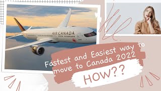 What is the fastest and easiest way to move to Canada | Student Pathway   #studentvisacanada