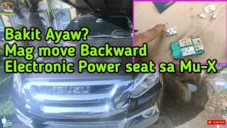 Isuzu Mu-X Power seat common problem solve