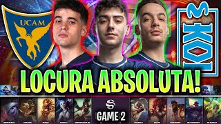 LOCURA ABSOLUTA EN EL KOI vs KOI! | KOI vs UCAM Game 2 RESUMEN PLAYOFFS SUPERLIGA 2024 LVP