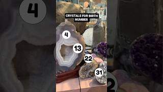 crystal for birth number 4,13,22,31  #crystals #numerology  #crystalhealing