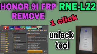 honor 9i FRP UNLOCK by unlock.net|RNE L-22  FRP