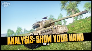 WT || Analysis: Show Your Hand - USA 5.7 (1.89 Realistic Gameplay)