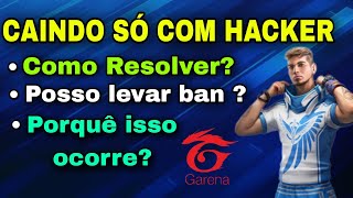 FREE FIRE CAINDO SÓ COM HACK EM TODAS AS PARTIDA? COMO PARAR DE CAIR COM HACKER NO FREE FIRE (2023)