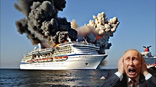 1 minute ago! Russia's largest cruise ship carrying 70 top businessmen died in the Hi Sea