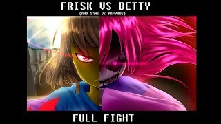 Frisk vs Bete Noire FULL FIGHT SCENE | Glitchtale S2 Ep4 (Part 2)