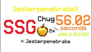 Jesterpenetrate% Speedrun SSG 56.02s