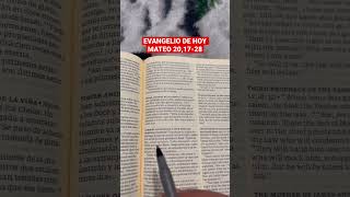 EVANGELIO DE HOY MIÉRCOLES #catolico #evangeliodehoy