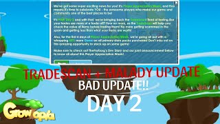 PAW DAY 2: MALADY UPDATES + TRADE-SCAN (RIP GT) | GROWTOPIA