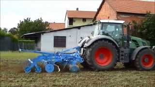 Fendt 828 + Lemken Rubin 9 Minima Lavorazione 2014