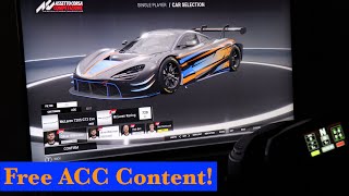 Assetto Corsa Competizione Free 720s GT3 Evo First Drive and Assetto Corsa 2 Talk!