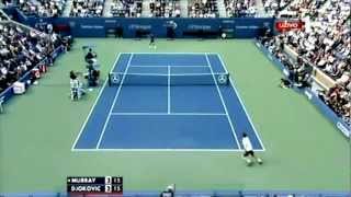 Murray vs Djokovic 54 Shot Rally US Open 2012