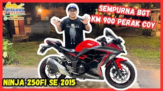 KILOMETER 900 PERAK🔥JUAL NINJA 250FI SPECIAL EDITION SEPERTI BARU