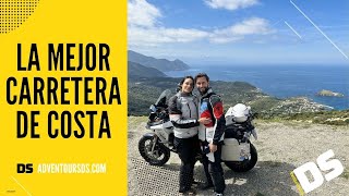 MEJOR CARRETERA DE COSTA PARA MOTO | CÓRCEGA EN MOTO | AdventoursDS