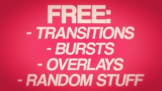 [#1] 20 FREE TRANSITIONS/BURSTS/OVERLAYS