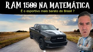 RAM 1500 Classic. É o carro esportivo mais barato do Brasil ? Veja as contas...