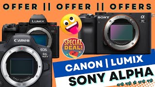 Sony | Canon | Lumix | The Best Deals Of This Month | धमाकेदार Offers !