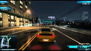 Need For Speed Most Wanted Wii U Edition gameplay 720p HD