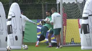 Portugal prepare for Georgia match