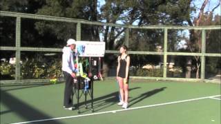 High School Players Improve their Serve with ServeMaster