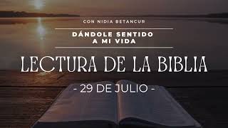 29 DE JULIO - LECTURA DE LA BIBLIA CATÓLICA