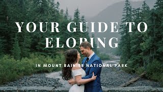 How to Elope in Mount Rainier National Park