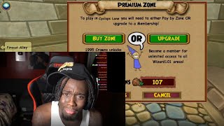 Kai Cenat Plays Wizard101 #shorts