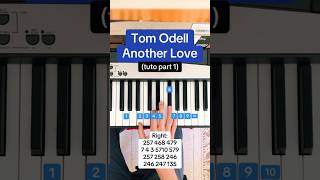 How to play #anotherlove #tomodell #piano #tutorial