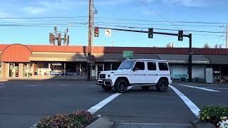 Pedestrian Crossing Between Left & Right Turn Lanes