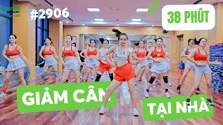 Bài Tập Aerobic Giảm Cân Nhanh Tại Nhà - Đốt Cháy 500 Calo Trong 38 Phút #2906 |OANH NGUYỄN