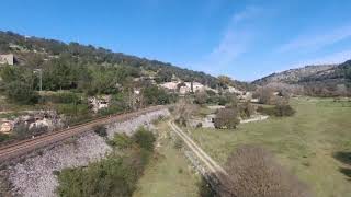 Ponte ferroviario sul fiume Irminio tra le stazioni di Modica e Ragusa Ibla