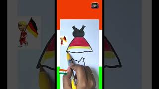 Flag Coloring | Which flag are you love? #viral #shorts #satisfying #littleslearningtv