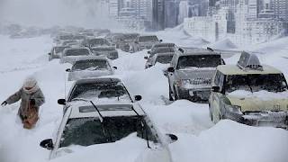 Blizzard in Europe Destroys Italy Austria in Massive Snowstorm