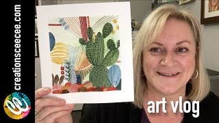 art vlog: 12 days of Xmas, art books, black friday