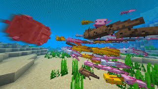 I broke Minecraft with TOO MANY axolotls!