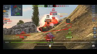 WOT Blitz Strv K Master Gold 2 kills 4029 damage 1496 exp 30/4/2023