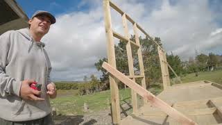 We are back for Day 5 of filming the Tiny House build in New Zealand with an FPV Drone and a GoPro.