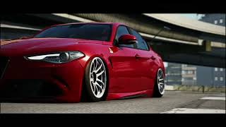 Night Lovell - Still Cold Car Showcase Alfa Romeo Giulia Bagged