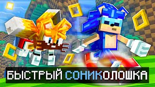 😱 Майнкрафт, но МЫ Стали БЫСТРЫМИ МАЙНКРАФТЕРАМИ + Фиксплей • Sonic