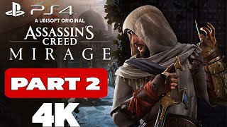 ASSASSIN'S CREED MIRAGE PS4 Gameplay Walkthrough Part 2 FULL GAME - No Commentary