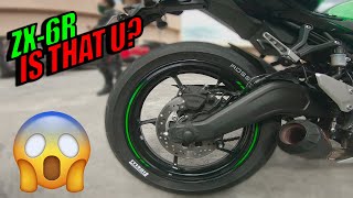 MAGANDA ba ang 120/180 TIRES kay ZX-25R? | TEST RIDE