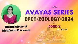 MCQs of Biochemistry of Metabolic Processes-3 for CPET -2024||#cpetzoology #cpet2024 #pgentranceexam